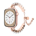 Bracelet en perles pour montre Apple Watch SE 2023 44mm, Apple Watch SE 2023 40mm, Apple Watch Ultra 2 49mm, Apple Watch Series 9 45mm, Apple Watch Series 9 41mm, Apple Watch Ultra 49mm, Apple Watch Series 8 41mm