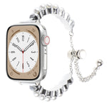 Bracelet en perles pour montre Apple Watch SE 2023 44mm, Apple Watch SE 2023 40mm, Apple Watch Ultra 2 49mm, Apple Watch Series 9 45mm, Apple Watch Series 9 41mm, Apple Watch Ultra 49mm, Apple Watch Series 8 41mm