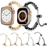 Bracelet en perles pour montre Apple Watch SE 2023 44mm, Apple Watch SE 2023 40mm, Apple Watch Ultra 2 49mm, Apple Watch Series 9 45mm, Apple Watch Series 9 41mm, Apple Watch Ultra 49mm, Apple Watch Series 8 41mm