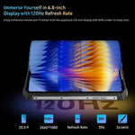Oukitel WP19 Pro, écran 6,8 pouces, processeur octocœur MediaTek Helio G99, NFC, réseau 4G, WP19 Pro 8 Go + 256 Go