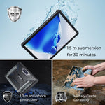 Tablette robuste OUKITEL RT7 TITAN 5G réseau IP68/IP69K, 10,1 pouces Android 15 MediaTek Dimensity 7050 Octa Core Support Dual SIM, Prise EU, RT7 5G 12GB+512GB