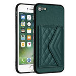 Étui de Téléphone RFID avec Lanière Longue et Motif Losanges, Pour iPhone SE 2022 / SE 2020, Pour iPhone 13 Pro Max, Pour iPhone 13 Pro, Pour iPhone 13, Pour iPhone 13 mini, Pour iPhone 12, Pour iPhone 12 Pro Max, Pour iPhone 12 Pro