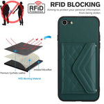 Étui de Téléphone RFID avec Lanière Longue et Motif Losanges, Pour iPhone SE 2022 / SE 2020, Pour iPhone 13 Pro Max, Pour iPhone 13 Pro, Pour iPhone 13, Pour iPhone 13 mini, Pour iPhone 12, Pour iPhone 12 Pro Max, Pour iPhone 12 Pro