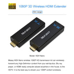 Transmetteur-récepteur-extendeur audio-vidéo HDMI sans fil Measy W2H Nano 1080P HDMI 1.4 3D, distance de transmission : 30m, prise US, prise EU, prise AU, prise UK