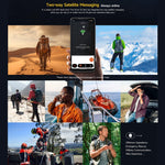 Ulefone Armor 23, téléphone ultra-résistant, écran 6,78 pouces, Android 13, processeur MediaTek Dimensity 8020 Octa-Core jusqu'à 2,6 GHz, réseau : 5G, NFC, OTG, messagerie satellite, 12 Go + 512 Go