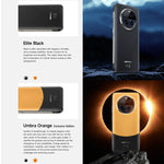 Ulefone Armor 23, téléphone ultra-résistant, écran 6,78 pouces, Android 13, processeur MediaTek Dimensity 8020 Octa-Core jusqu'à 2,6 GHz, réseau : 5G, NFC, OTG, messagerie satellite, 12 Go + 512 Go