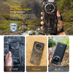 Ulefone Armor 23, téléphone ultra-résistant, écran 6,78 pouces, Android 13, processeur MediaTek Dimensity 8020 Octa-Core jusqu'à 2,6 GHz, réseau : 5G, NFC, OTG, messagerie satellite, 12 Go + 512 Go