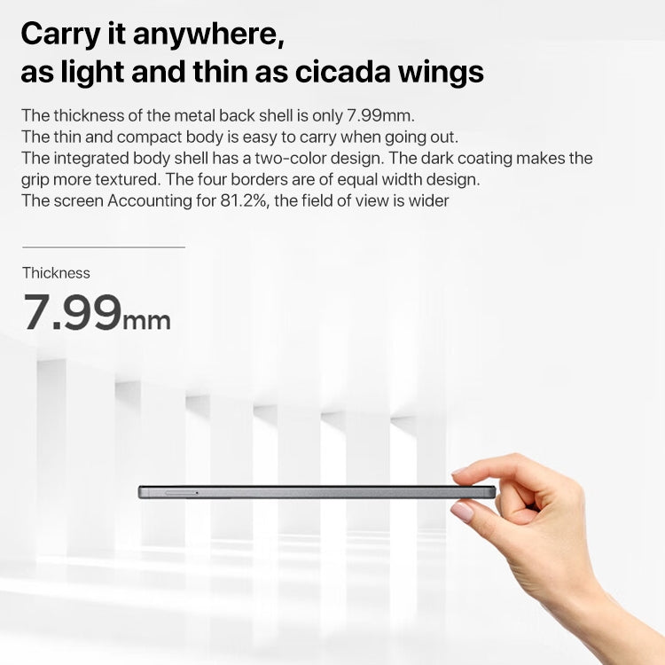 Tablette Lenovo K9 WiFi, 9 pouces Android 12, MediaTek Helio G80 Octa Core, Support identification faciale, K9 WiFi