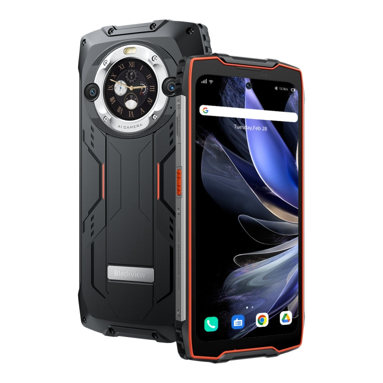 Blackview BV9300 Pro, IP68/IP69K/MIL-STD-810H, 6.7 inch + 1.32 inch Android 13 MediaTek Helio G99 Octa Core, Network: 4G, NFC, OTG, 8GB+256GB