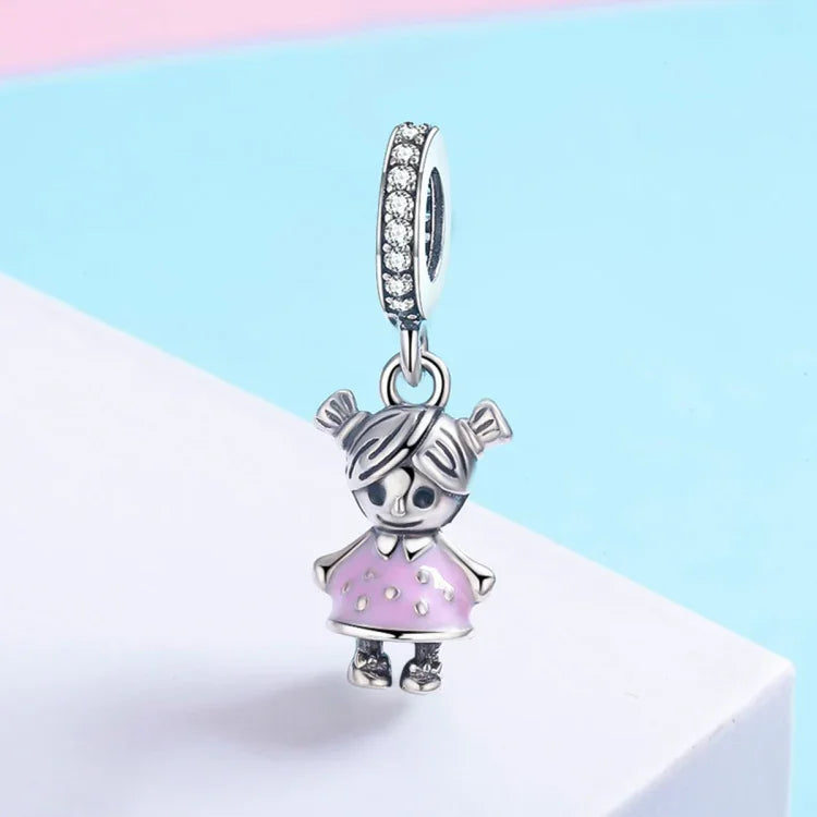 Accessoires de bracelet et collier DIY en argent sterling 925, perles motif « Compagnon idéal, vie parfaite »
