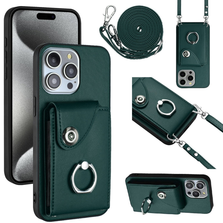Étui téléphone porte-carte Organ avec anneau et long cordon, pour iPhone 12 Pro, pour iPhone 12 mini, pour iPhone 11 Pro Max, pour iPhone 11, pour iPhone 11 Pro, pour iPhone X / XS, pour iPhone XR, pour iPhone XS Max