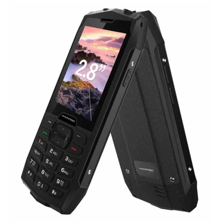 Téléphone robuste HAMTOD H3, 2,8 pouces T107 ARM CortexTM A7 Quad-core 1,0 GHz, Réseau: 4G, VoLTE, BT, SOS, Version UE