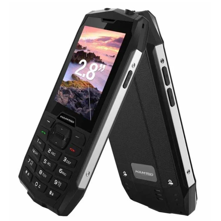 Téléphone robuste HAMTOD H3, 2,8 pouces T107 ARM CortexTM A7 Quad-core 1,0 GHz, Réseau: 4G, VoLTE, BT, SOS, Version UE
