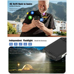 Téléphone robuste HAMTOD H3, 2,8 pouces T107 ARM CortexTM A7 Quad-core 1,0 GHz, Réseau: 4G, VoLTE, BT, SOS, Version UE