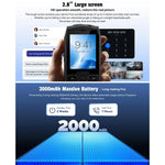 Téléphone robuste HAMTOD H3, 2,8 pouces T107 ARM CortexTM A7 Quad-core 1,0 GHz, Réseau: 4G, VoLTE, BT, SOS, Version UE