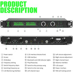 Système professionnel de monitoring intra-auriculaire sans fil 2 canaux XTUGA RW2090, 2 en 1, prise US, prise EU, prise AU, prise UK
