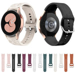 Bracelet de montre en silicone gaufré fleur papillon, pour Samsung Galaxy Watch 6