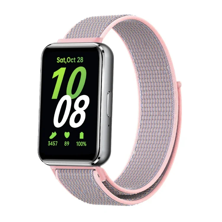 Bracelet de montre en nylon tressé, pour Samsung Galaxy Fit 3