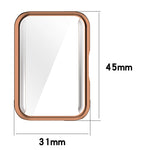 Étui de protection complet en TPU électroplaqué pour montre, pour Samsung Galaxy Fit 3