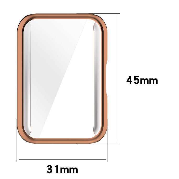 Étui de protection complet en TPU électroplaqué pour montre, pour Samsung Galaxy Fit 3