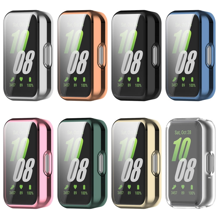 Étui de protection complet en TPU électroplaqué pour montre, pour Samsung Galaxy Fit 3