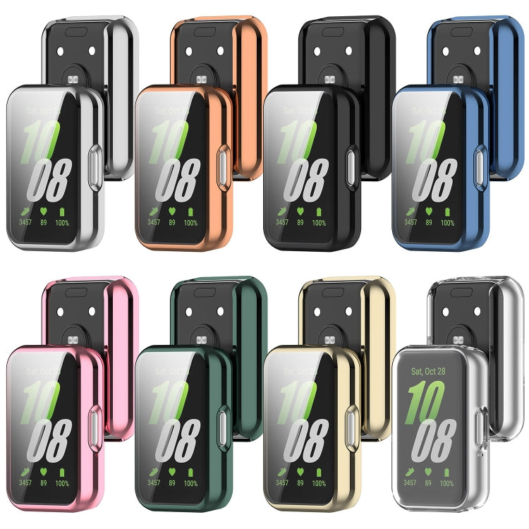 Étui de protection complet en TPU électroplaqué pour montre, pour Samsung Galaxy Fit 3