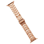 Bracelet de montre en acier inoxydable, pour Apple Watch SE 2022 44mm, pour Apple Watch Series 7 41mm, pour Apple Watch Series 7 45mm