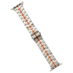 Bracelet de montre en acier inoxydable, pour Apple Watch SE 2022 44mm, pour Apple Watch Series 7 41mm, pour Apple Watch Series 7 45mm