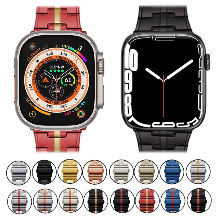 Bracelet de montre en acier inoxydable, pour Apple Watch SE 2022 44mm, pour Apple Watch Series 7 41mm, pour Apple Watch Series 7 45mm