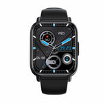Montre connectée de sport DM60+ 1,83 pouce BT5.2, compatible avec les appels Bluetooth, le suivi du sommeil, de la glycémie, de l'oxygénation sanguine, de la température, de la fréquence cardiaque et de la pression artérielle.