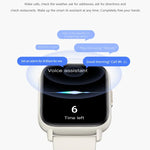 Montre connectée de sport DM60+ 1,83 pouce BT5.2, compatible avec les appels Bluetooth, le suivi du sommeil, de la glycémie, de l'oxygénation sanguine, de la température, de la fréquence cardiaque et de la pression artérielle.