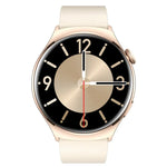 Montre connectée sport QX10 1,43 pouce BT5.2, suivi du sommeil, de la fréquence cardiaque, de l'oxygène sanguin et de la pression artérielle