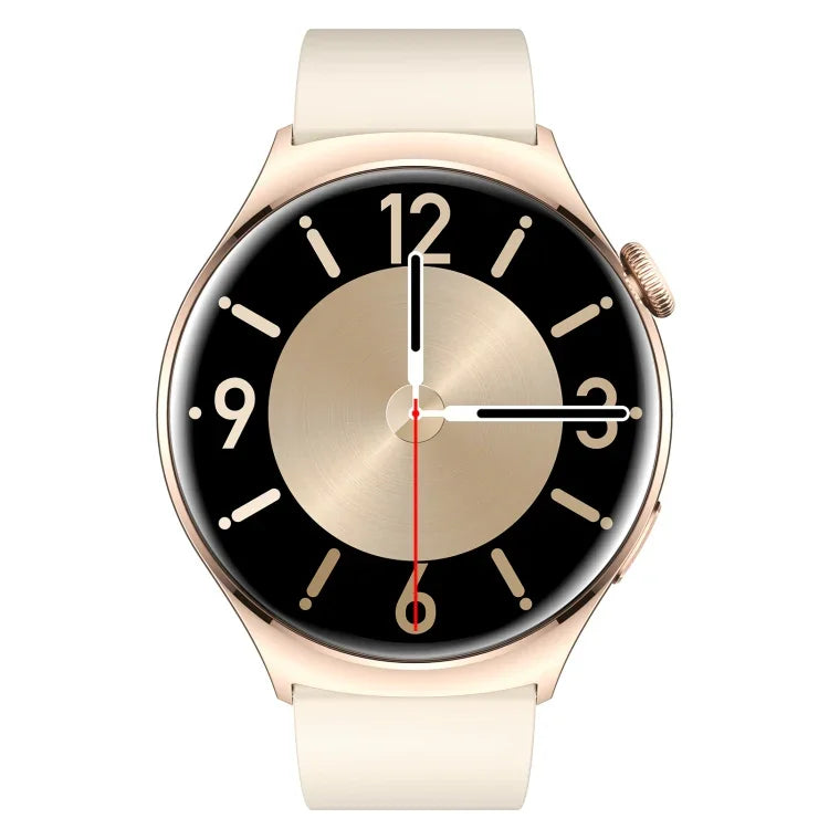 Montre connectée sport QX10 1,43 pouce BT5.2, suivi du sommeil, de la fréquence cardiaque, de l'oxygène sanguin et de la pression artérielle