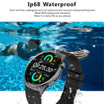 Montre connectée sport QX10 1,43 pouce BT5.2, suivi du sommeil, de la fréquence cardiaque, de l'oxygène sanguin et de la pression artérielle