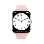 Montre connectée sport QS11 1,91 pouce BT5.2, suivi du sommeil, de la fréquence cardiaque, de l'oxygène sanguin et de la pression artérielle