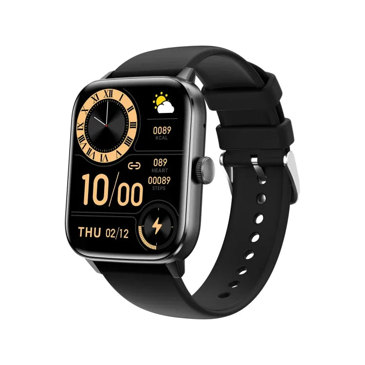 Montre connectée sport QS11 1,91 pouce BT5.2, suivi du sommeil, de la fréquence cardiaque, de l'oxygène sanguin et de la pression artérielle