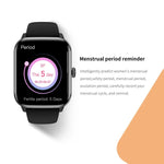 Montre connectée sport QS11 1,91 pouce BT5.2, suivi du sommeil, de la fréquence cardiaque, de l'oxygène sanguin et de la pression artérielle