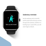 Montre connectée sport QS11 1,91 pouce BT5.2, suivi du sommeil, de la fréquence cardiaque, de l'oxygène sanguin et de la pression artérielle