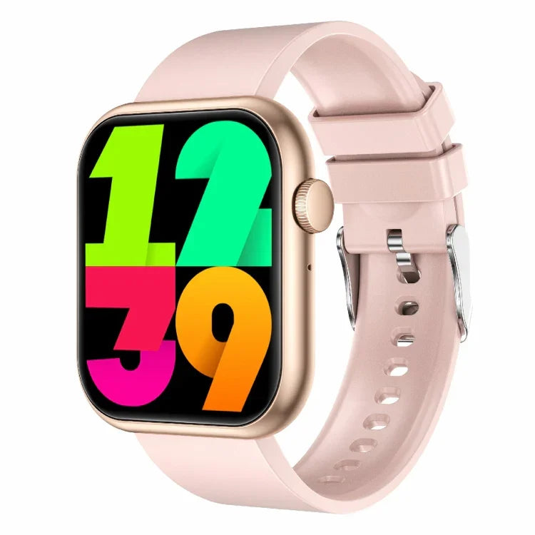 Montre connectée de sport QX7 Pro 2 pouces BT5.2, compatible avec les appels Bluetooth, le suivi du sommeil, de la glycémie, de l'oxygénation sanguine, de la température, de la fréquence cardiaque et de la pression artérielle.