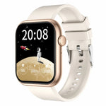 Montre connectée de sport QX7 Pro 2 pouces BT5.2, compatible avec les appels Bluetooth, le suivi du sommeil, de la glycémie, de l'oxygénation sanguine, de la température, de la fréquence cardiaque et de la pression artérielle.