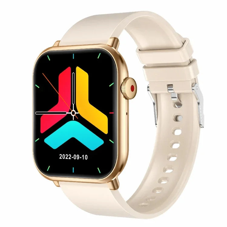 Montre connectée de sport QX9 1,96 pouce BT5.2, compatible avec les appels Bluetooth, le suivi du sommeil, la saturation en oxygène, la fréquence cardiaque et la pression artérielle.