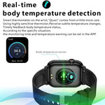 Montre connectée de sport QX9 1,96 pouce BT5.2, compatible avec les appels Bluetooth, le suivi du sommeil, la saturation en oxygène, la fréquence cardiaque et la pression artérielle.