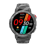 Montre connectée Bluetooth C22 avec écran rond de 1,6 pouce, prise en charge du suivi de la santé et 24 modes sportifs