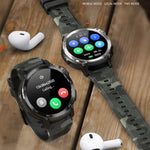 Montre connectée Bluetooth C22 avec écran rond de 1,6 pouce, prise en charge du suivi de la santé et 24 modes sportifs