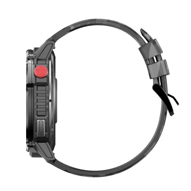 Montre connectée Bluetooth C22 avec écran rond de 1,6 pouce, prise en charge du suivi de la santé et 24 modes sportifs