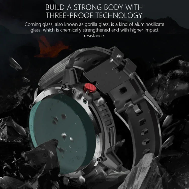 Montre connectée Bluetooth C22 avec écran rond de 1,6 pouce, prise en charge du suivi de la santé et 24 modes sportifs