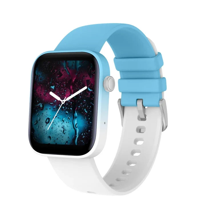 Montre connectée P43 avec écran TFT de 1,8 pouce, Bluetooth, prise en charge du suivi de la fréquence cardiaque et plus de 100 modes sportifs