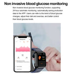 Montre connectée TK63 avec écran couleur de 1,91 pouce, pompe à air, surveillance de la pression artérielle et ECG.