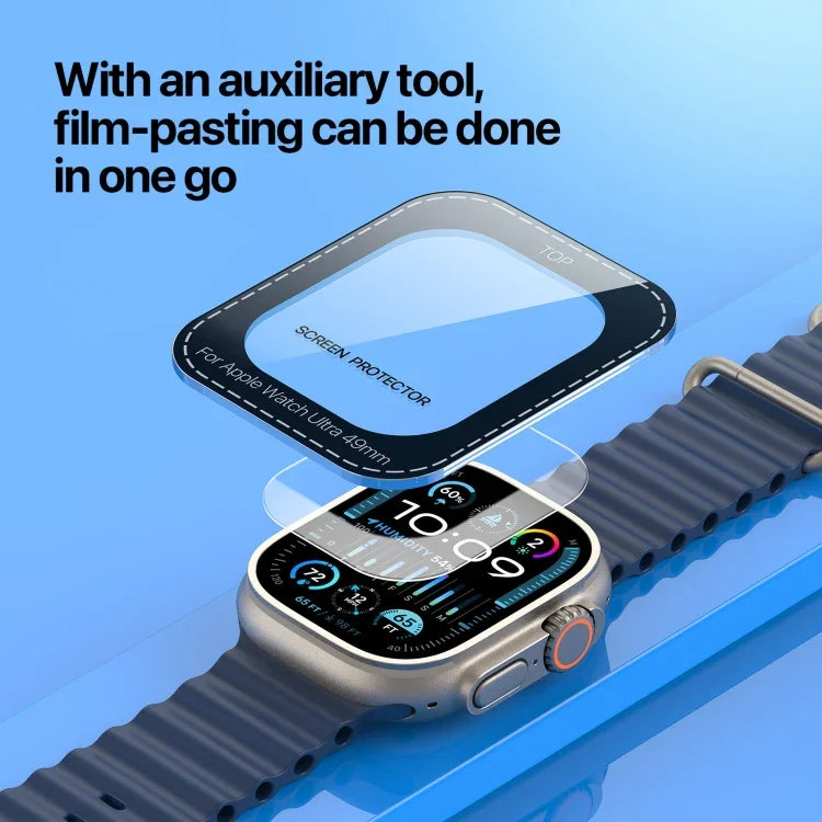 Protecteur d'écran en verre trempé 9H DUX DUCIS série Eapa, pour Apple Watch Ultra 3 / 2 / 1 49mm