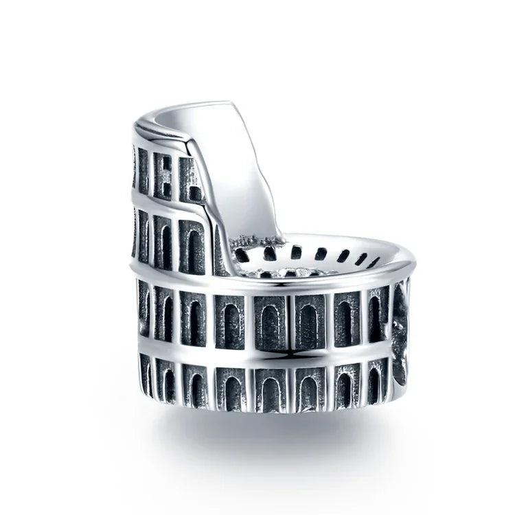 Accessoires Collier Bracelet Bricolage Perles Colisée en Argent Sterling S925